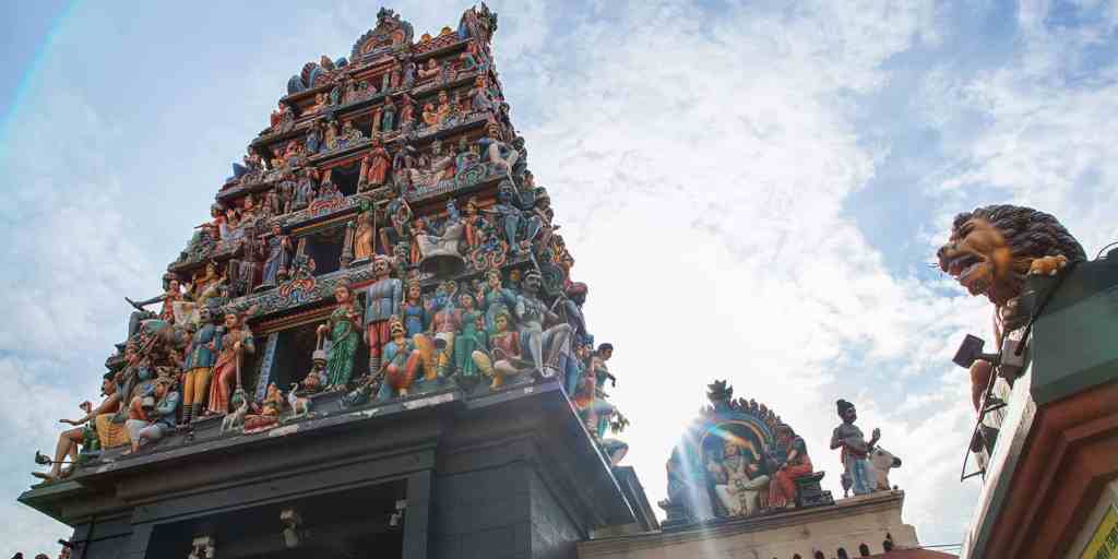 Sri Mariamman temple, it’s a must-see on any walking tour or private heritage tour in Singapore.

