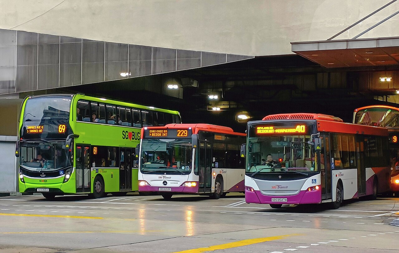 Singapore MRT or city skyline